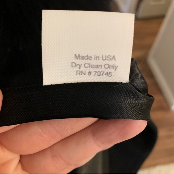 Caruana Wool Coat with Fox Fur Collar, Fabric by Loro Piana Mid Length Size 12 - Picture 12 of 15